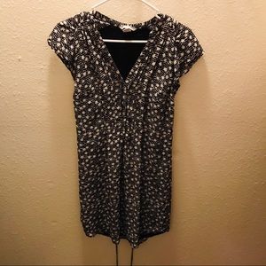 H&M Back and white One Piece Dress